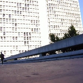 Bonaventure Hotel/Pedestrian Bridges of the World Trade Center / City National / YMCA