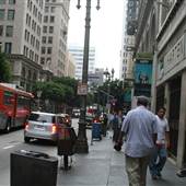 6th St. between Hope St. and Grand Ave.
