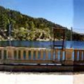Highway 18 at Bear Valley Dam