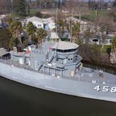 USS Lucid (MSO-458) - Wood Minesweeper