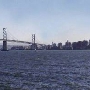 San Francisco-Oakland Bay Bridge - Highway 80 - Pedestrian Walkway & Bike Path