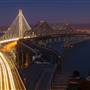 San Francisco-Oakland Bay Bridge - Highway 80 - Pedestrian Walkway & Bike Path