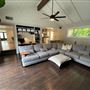 Modern kitchen and dream family room