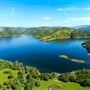 New Melones Reservoir and Stevnot Bridge