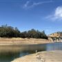 New Melones Reservoir and Stevnot Bridge