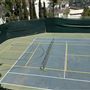 Classic Tennis Court Estate with Views to Downtown & Ocean