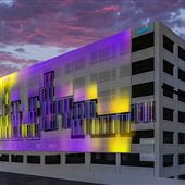 Washington Blvd Parking Structure - Robhana Group - 4 Top Vacant Floors - Cityscape Views