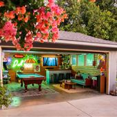 Atmospheric Garage Bar