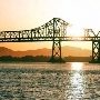 San Francisco-Oakland Bay Bridge - Highway 80 - Pedestrian Walkway & Bike Path