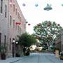 Pico House and Sanchez Street @ El Pueblo de Los Angeles Historic Monument