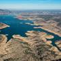 New Melones Reservoir and Stevnot Bridge