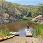Farm, Campground and Small Lake