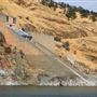 New Melones Reservoir and Stevnot Bridge