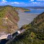 New Melones Reservoir and Stevnot Bridge
