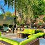 Elegant Hillside home with Tropical graded patio