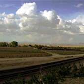Barstow Area - Agriculture / Desert / Dry Lake / Rock Formations