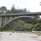 Jug Handle Creek Bridge - Highway 1