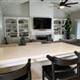 Modern kitchen and dream family room