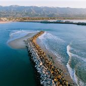 Santa Barbara Harbor Beach (Sandspit)