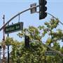 Mission St at Meridian Ave Business District