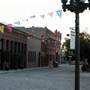 Pico House and Sanchez Street @ El Pueblo de Los Angeles Historic Monument