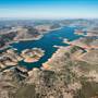 New Melones Reservoir and Stevnot Bridge