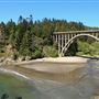 Russian Gulch State Park (SP) / Russian Gulch Bridge - Highway 1