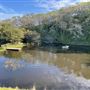 Farm, Campground and Small Lake
