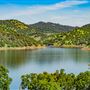 New Melones Reservoir and Stevnot Bridge