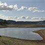 New Melones Reservoir and Stevnot Bridge