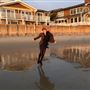 On Topanga Beach