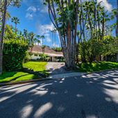 Vintage Hollywood Vibes – Secluded Palm-Lined Mid-Century Pool Oasis Wrapped In Lush Greenery – A Filmmaker’s Dream!