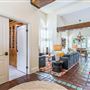 Large Single family suburban home with a spanish style design