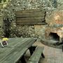Spanish Home on 3 Acres with Private Pond and Rock Cabin