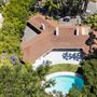 Vintage Hollywood Vibes – Secluded Palm-Lined Mid-Century Pool Oasis Wrapped In Lush Greenery – A Filmmaker’s Dream!