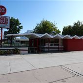 1960s Modern Restaurant Drive Thru