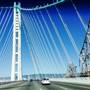 San Francisco-Oakland Bay Bridge - Highway 80 - Pedestrian Walkway & Bike Path