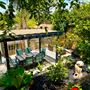 Elegant Hillside home with Tropical graded patio