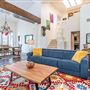Large Single family suburban home with a spanish style design