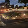 Ranch House Cedar Natural Wood 1960 Diamond Windows