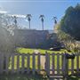Front yard in quiet Long Beach Neighborhood