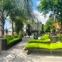 Elegant Hillside home with Tropical graded patio