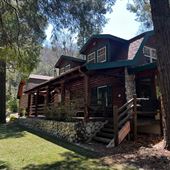 4 Log Cabins and 15 Wooded Acres Near Crestline, CA