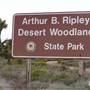 Arthur B. Ripley Desert Woodland State Park (SP)