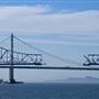 San Francisco-Oakland Bay Bridge - Highway 80 - Pedestrian Walkway & Bike Path