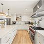 Modern kitchen and dream family room