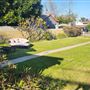Front yard in quiet Long Beach Neighborhood