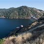 New Melones Reservoir and Stevnot Bridge
