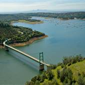 New Bidwell Bar Suspension Bridge
