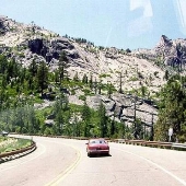Highway 89 over Emerald Bay